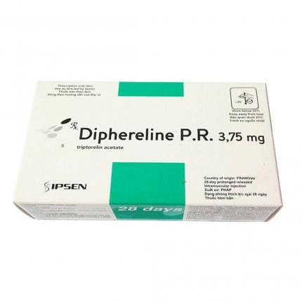 Thuốc Diphereline PR 3,75 mg Trị Ung Thư Tuyến Tiền Liệt
