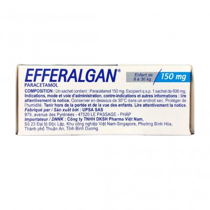 Efferalgan 150mg Bột H12 Gói (6)