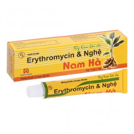 Thuốc Erythromycin Nghệ Nam Hà