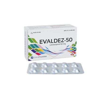 Thuốc Evaldez 50 Giảm Triệu Chứng Khó Tiêu, Chướng Bụng