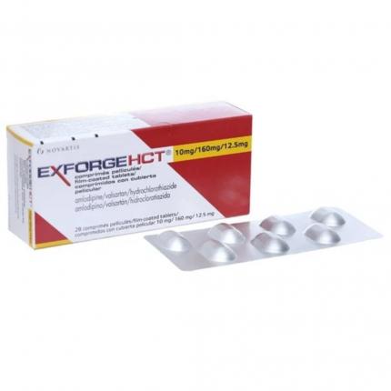 Exforge HCT 10Mg/160Mg/12.5Mg