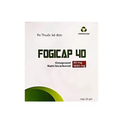 Thuốc Fogicap 40 - Điều trị viêm loét, trào ngược dạ dày
