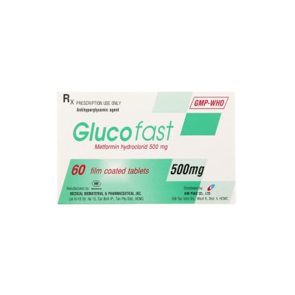 Thuốc Glucofast 500mg Mebiphar