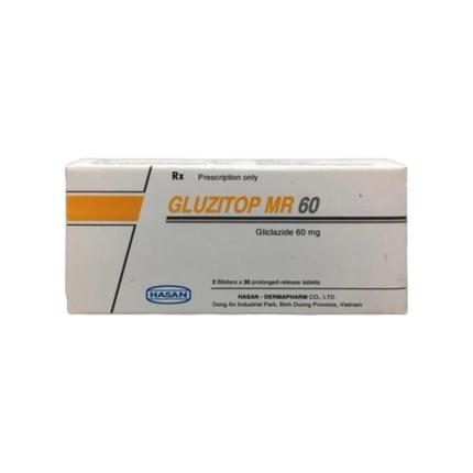 Thuốc Gluzitop MR 60 - Điều trị đái tháo đường type 2