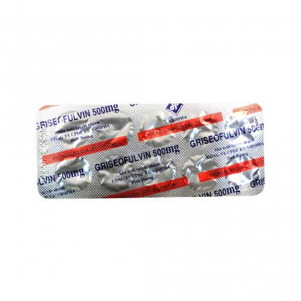 Thuốc Griseofulvin 500mg