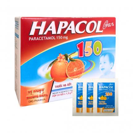 Thuốc Hapacol 150 - Hạ sốt giảm đau ở trẻ em