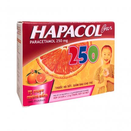 Thuốc Hapacol 250 - Giảm đau, hạ sốt cho trẻ em