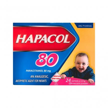 Thuốc Hapacol 80mg - Hạ sốt, giảm đau cho trẻ em