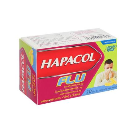 Hapacol Flu 500mg
