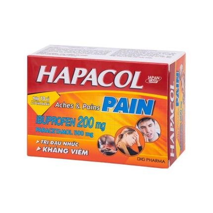 Thuốc Hapacol Pain 200500 Mg