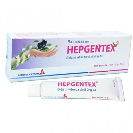 Thuốc Hepgentex Trị viêm da, dị ứng