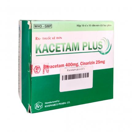 Thuốc Kacetam Plus (400mg) - Điều trị suy mạch máu não