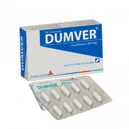 Thuốc kháng sinh Dumver 500mg