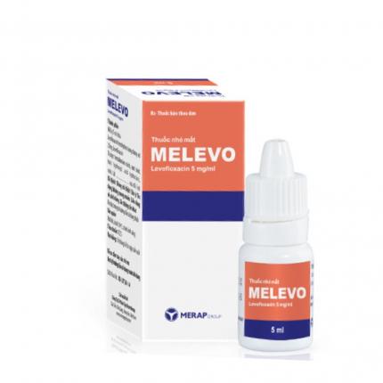 Thuốc kháng sinh nhỏ mắt MELEVO 25mg