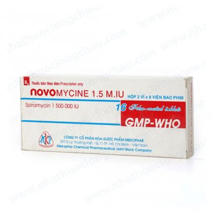Thuốc kháng sinh Novomycine 15MIU