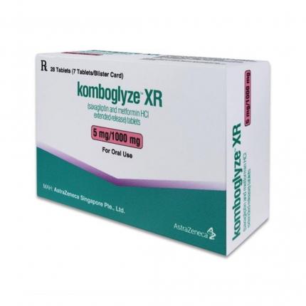 Thuốc Komboglyze XR 5mg/500mg thuốc trị tiểu đường