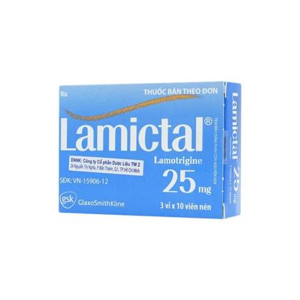 Viên nén Lamictal 25mg
