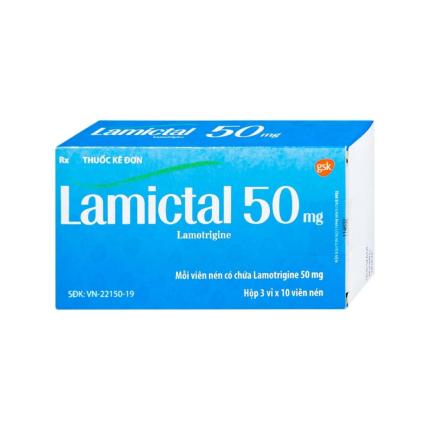 Viên nén Lamictal 50mg GSK