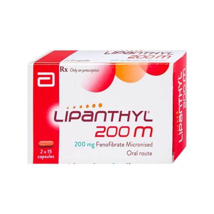 Viên nang cứng Lipanthyl 200mg Abbott
