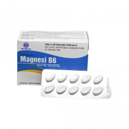 Thuốc Magnesi B6 Đại Uy - Bổ sung Magie và giảm đau đầu, mất ngủ