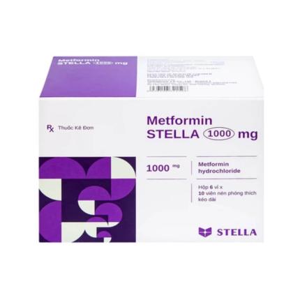 Thuốc Metformin Stella 1000mg 