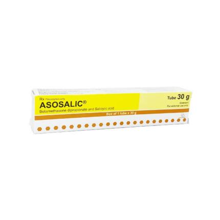 Thuốc Mỡ Asosalic (0,5mg G) Điều Trị Sừng Hóa, Khô Da