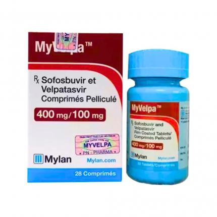 Thuốc Myvelpa (400/100mg) - Điều trị viêm gan C