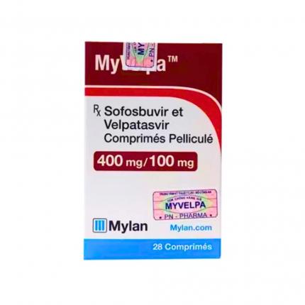 Thuốc Myvelpa (400/100mg) - Điều trị viêm gan C