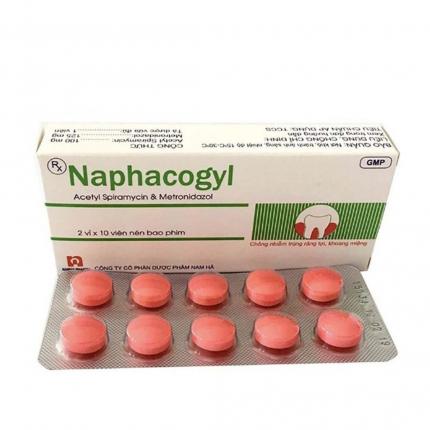 Thuốc Naphacogyl Điều trị nhiễm khuẩn răng