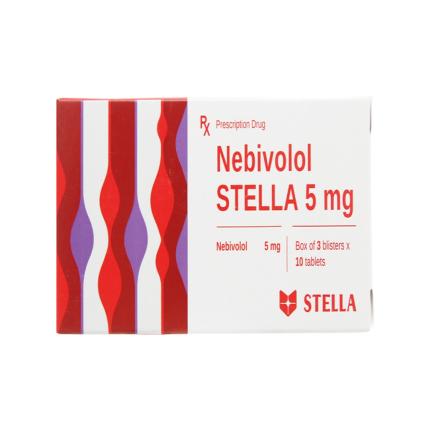 Thuốc Nebivolol Stella 5mg Điều Trị Tăng Huyết áp