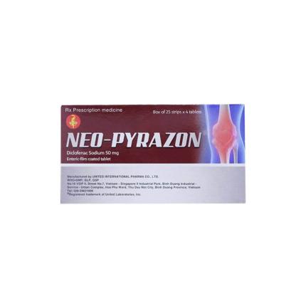 Thuốc Neo-Pyrazon 50mg United