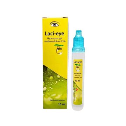 Thuốc nhỏ mắt Laci-eye 03% - Làm dịu các cảm giác khô mắt, cay, ngứa