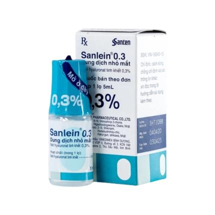 Thuốc Nhỏ Mắt Sanlein 0 3% Điều Trị Rối Loạn Biểu Mô Kết Giác Mạc