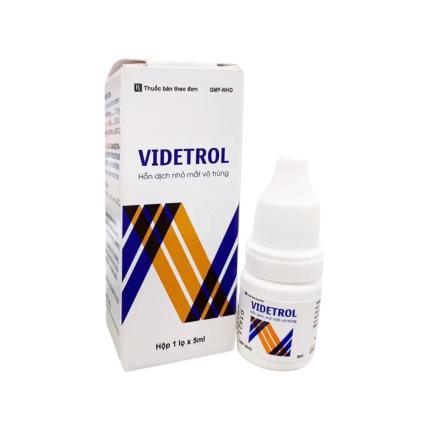 Thuốc Nhỏ Mắt Videtrol