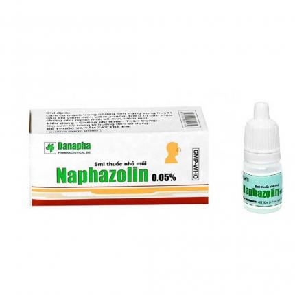 Thuốc nhỏ mũi Naphazolin 0,05% Danapha