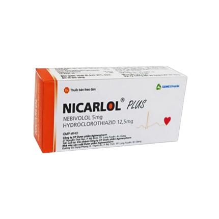 Viên Nén Nicarlol Plus 5mg12,5mg