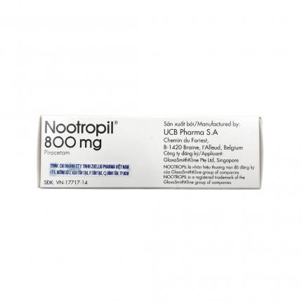 Thuốc Nootropil (800mg) - Điều trị hội chứng tâm thần