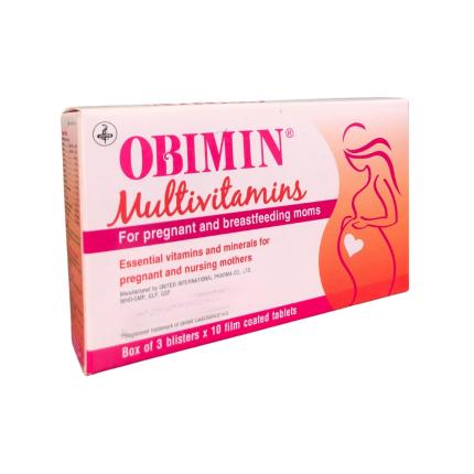 Thuốc Obimin - Bổ sung Vitamin và khoáng chất cho phụ nữ đang mang thai