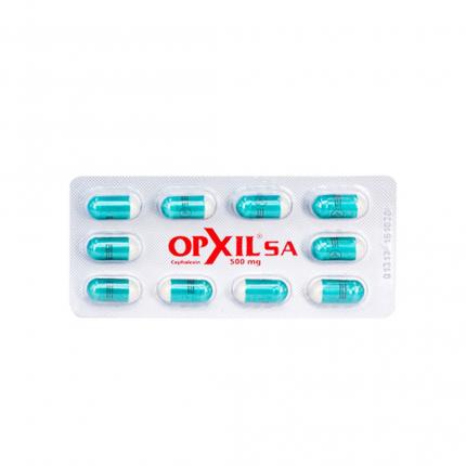 Vỉ thuốc Opxil 500mg SA Imexpharm