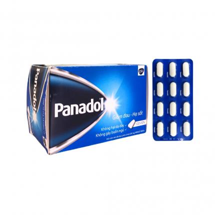 Thuốc Panadol - Điều trị giảm đau - hạ sốt hộp 120 viên