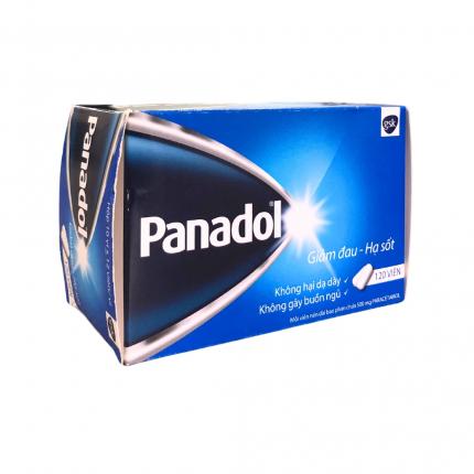 Thuốc Panadol - Điều trị giảm đau - hạ sốt hộp 120 viên