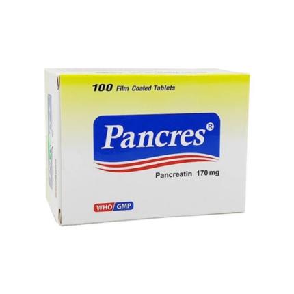 Thuốc Pancres 170mg - Điều trị rối loạn tiêu hóa, đầy hơi, chán ăn