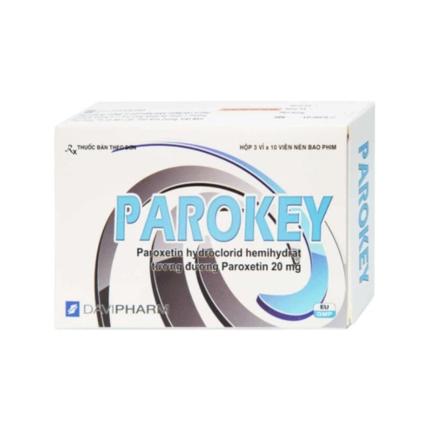 Thuốc Parokey 20mg - Điều trị trầm cảm, rối loạn ám ảnh lưỡng cực