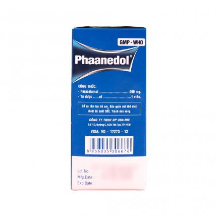 Phaanedol Hạ Sốt (5)