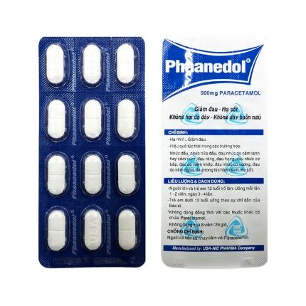 Phaanedol Hạ Sốt (6)