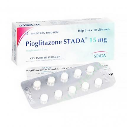 Thuốc Pioglitazone Stada 15mg Điều Trị Tiểu Đường
