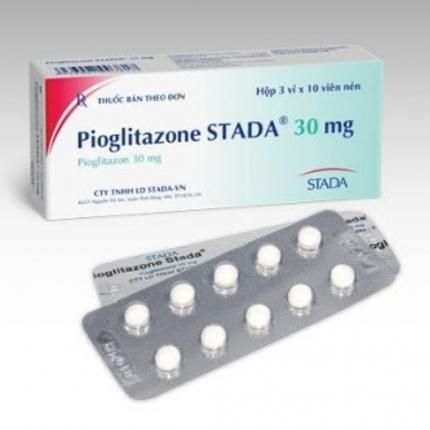 Thuốc Pioglitazone Stada 30mg Điều Trị Tiểu Đường