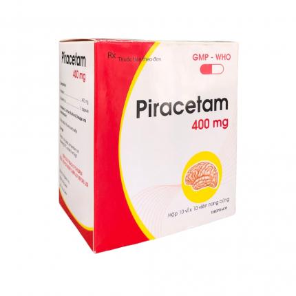Thuốc Piracetem (400mg) Thephaco - Điều trị chóng mặt và rối loạn cân bằng