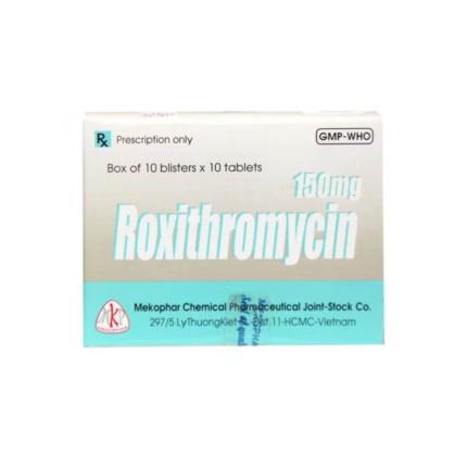 Thuốc Roxithromycin Mekophar 150mg