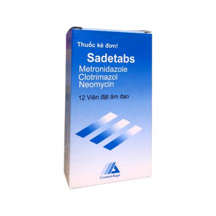 Thuốc Sadetabs (500mg) - Điều trị viêm nhiễm âm đạo